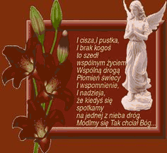 Figurka anioła 1 listopad